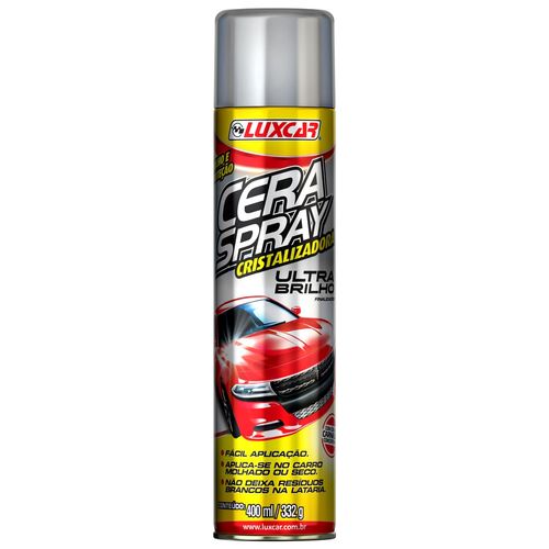 Cera Cristalizadora Ultrabrilho Luxcar 400Ml