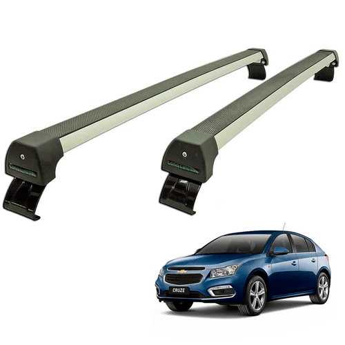 RACK DE TETO CRUZE HATCH/SEDAN 10/16 ALUMÍNIO LONG LIFE