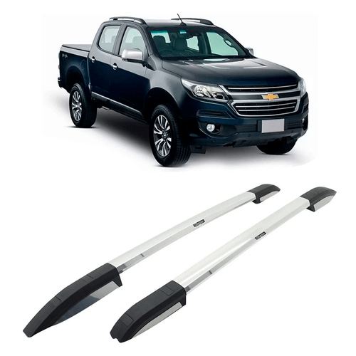 LONGARINA TETO ELITE S-10 12/23 130CM ALUMÍNIO POLIDO BEPO