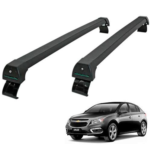 RACK DE TETO CRUZE HATCH/SEDAN 10/16 PRETO LONG LIFE