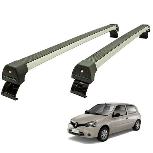 RACK DE TETO CLIO 2PT 04/16 ALUMÍNIO LONG LIFE