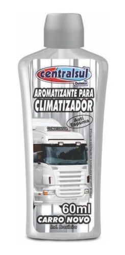 Aromatizante Para Climatizador Carro Novo 60ml Centralsul