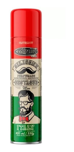 Silicone Spray Perfumado Men Italy 400ml