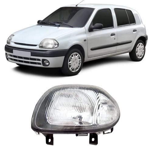 Farol Esquerdo Renault Clio 1996/1998
