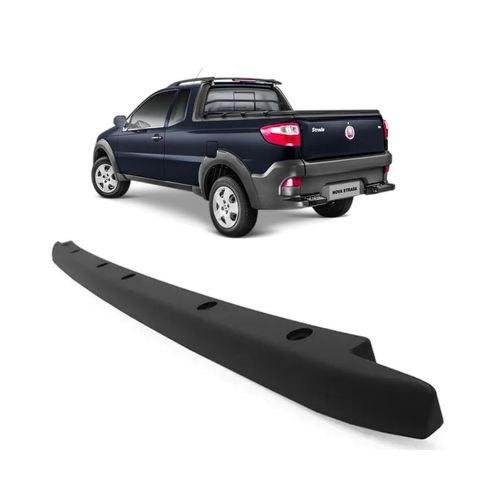 Moldura Tampa Superior Traseira Fiat Strada 2014/2016