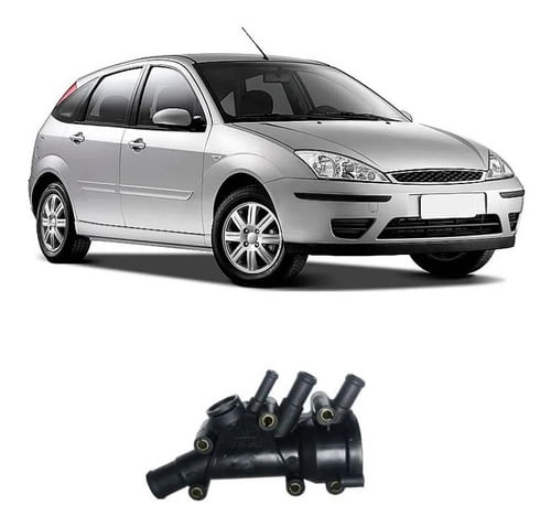Carcaça Válvula Termostática Ford Focus 2002 Em Diante