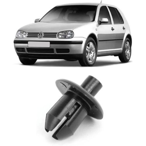 Rebite Fixação Para-choque Volkswagen Golf Até 2005
