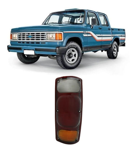 Lente Lanterna Traseira Esquerda Chevrolet A20 1985/1996
