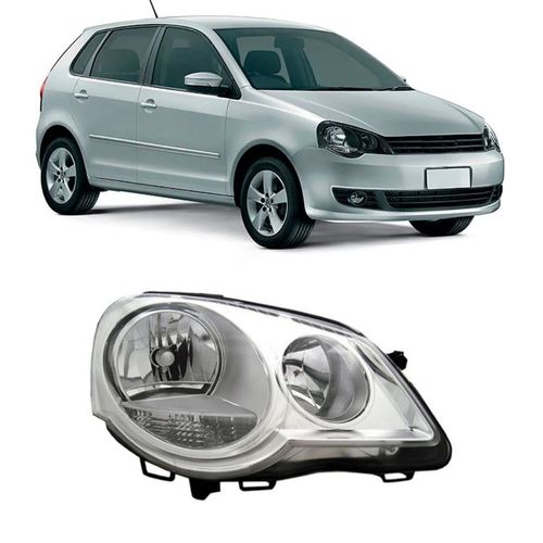 Farol Direito Volkswagen Polo 2007 Em Diante
