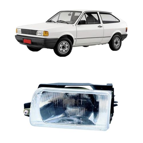Farol Esquerdo Volkswagen Gol Parati Saveiro 1991/1996