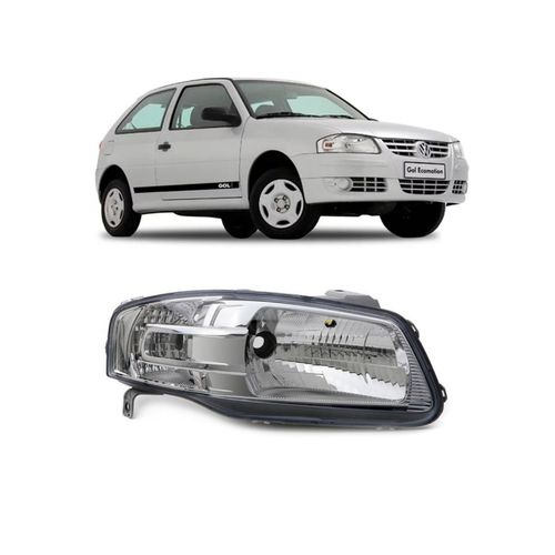 Farol Direito Volkswagen Gol Saveiro G4 2006 Em Diante