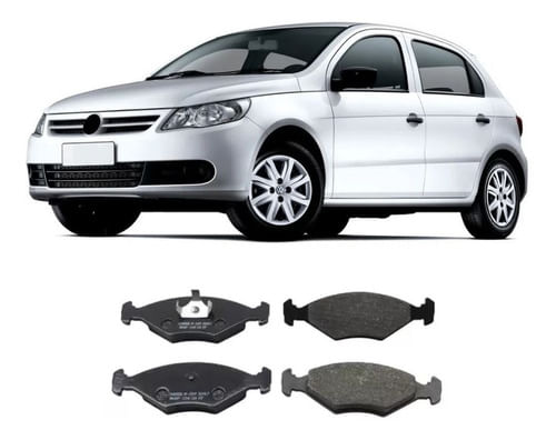 Pastilha de Freio Dianteira Volkswagen Gol 2009 em Diante