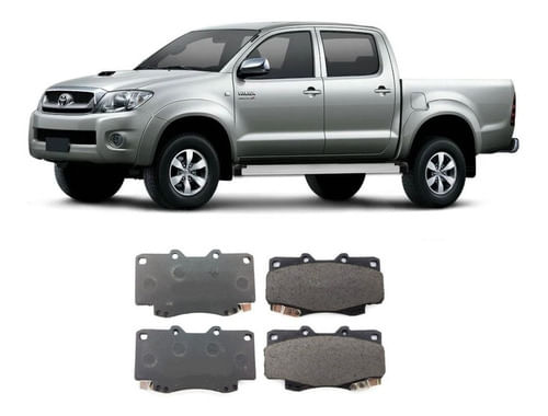 Pastilha De Freio Dianteira Toyota Hilux 2005/2009