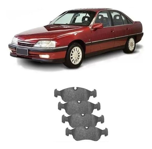 Pastilha de Freio Dianteira Chevrolet Omega 1995 em Diante
