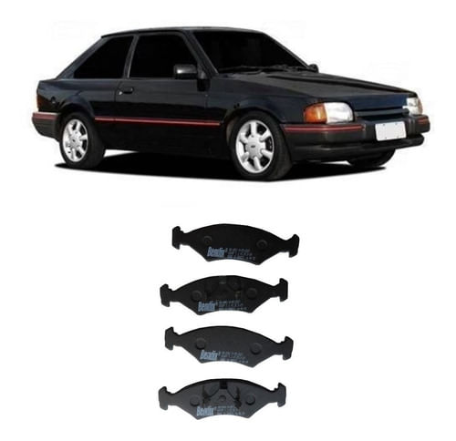 Pastilha de Freio Dianteira Ford Escort 1983/1992