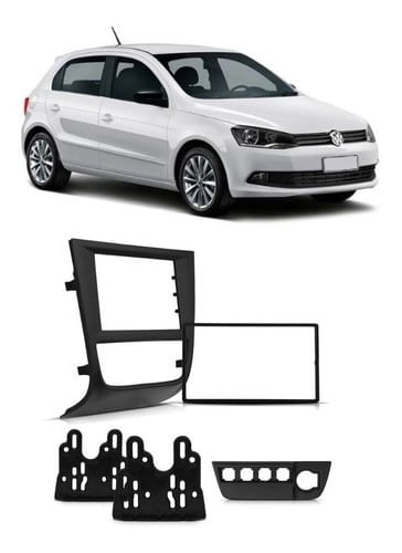 Moldura 2 Din Painel Volkswagen Gol Saveiro Voyage G6