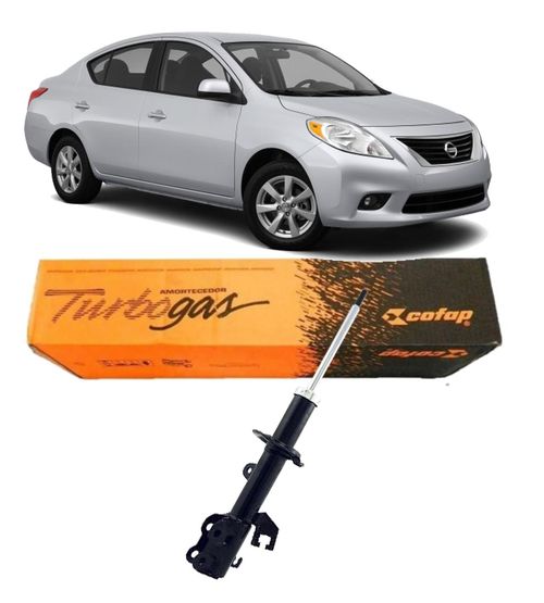 Amortecedor Dianteiro Nissan Versa 2011 A 2018 Direito