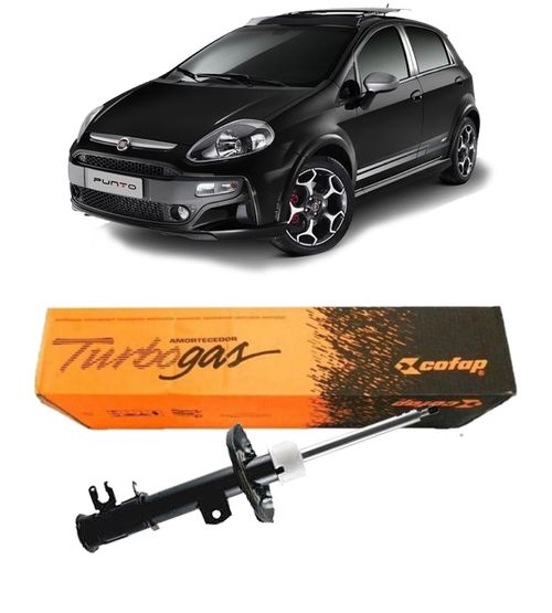 Amortecedor Dianteiro Fiat Punto 2010 A 2016 Direito