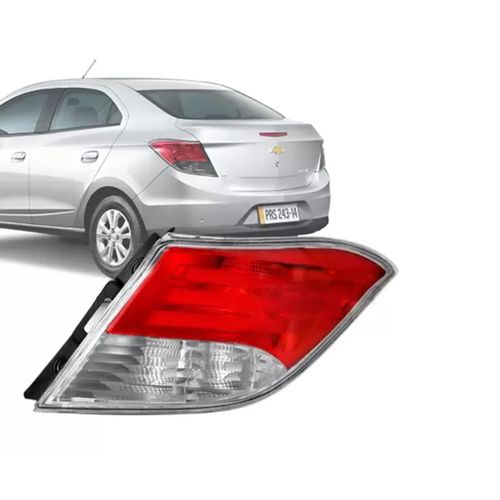 Lanterna Traseira Lado Direito Prisma LT/LTZ 2013 até 2016 e Prisma Joy 2017 até 2019