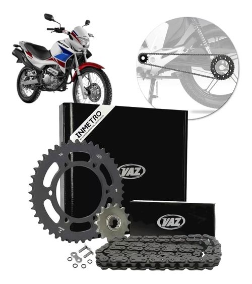 Kit Relação Nx 400 Falcon 16/38 C/ Retentor + Performance