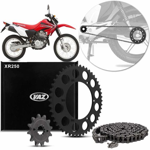 Kit Relação Xr Tornado 250 Trilha S/retentor