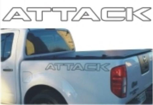 Faixa Lateral Nissan Frontier 11 Attack Grafite