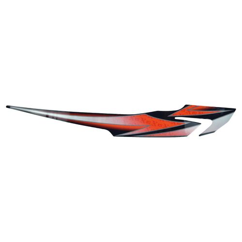 Faixa Adesivo Tampa Lateral Dir XTZ 125 X 2011 Laranja Original Yamaha