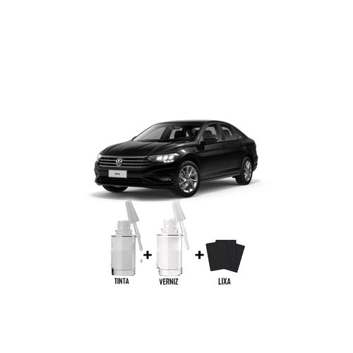Tira Risco - Volkswagen Preto Ninja + Verniz 15ml