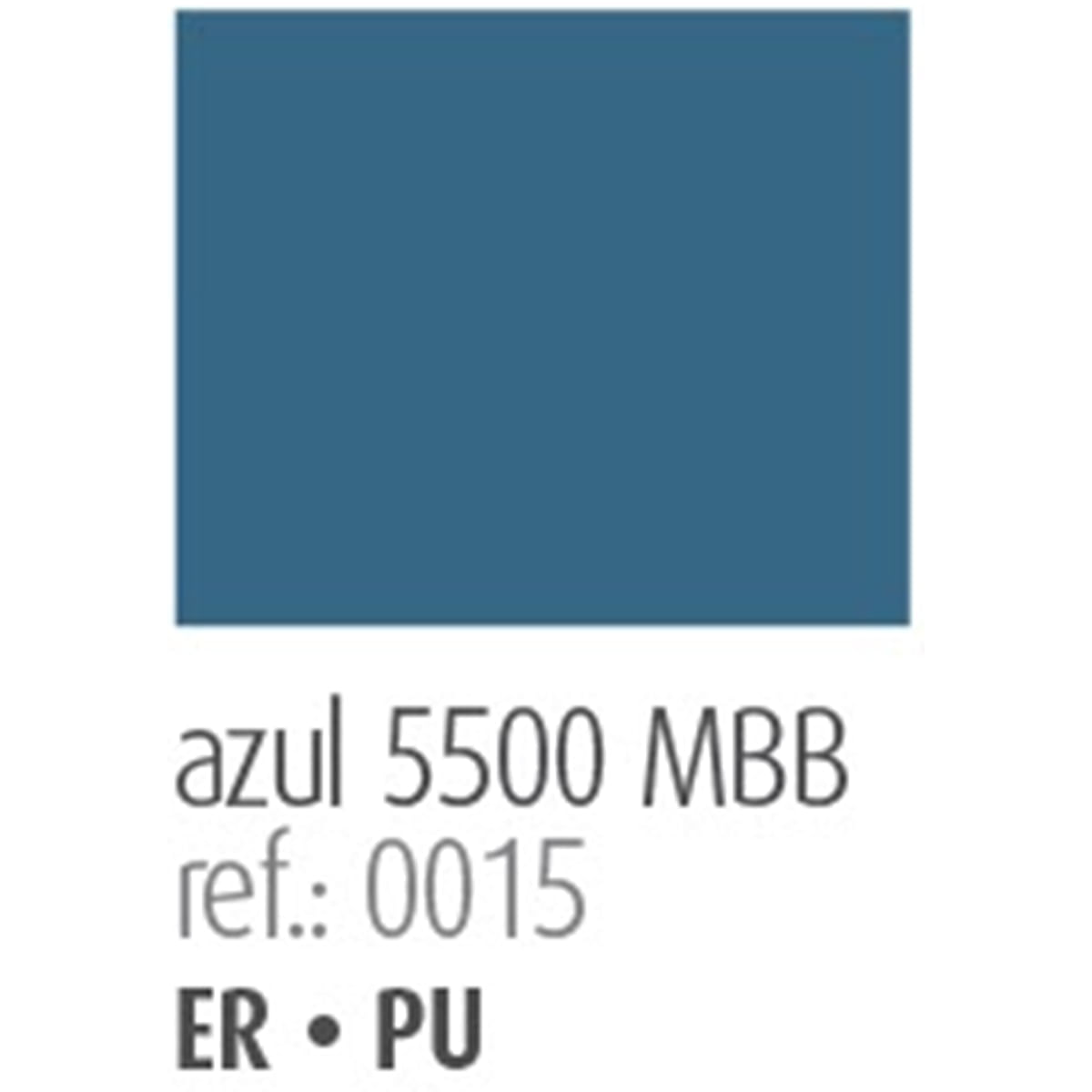 Tinta Automotiva Pu Azul 5500 MBB 0,8L
