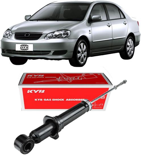 Amortecedor Traseiro Toyota Corolla 2003 A 2008