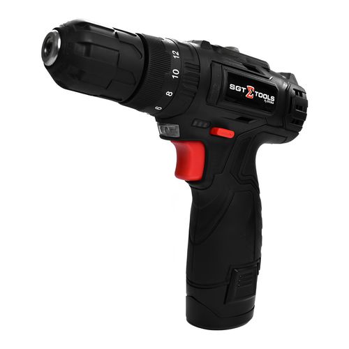 PARAFUSADEIRA E FURADEIRA DE IMPACTO A BATERIA 3/8" BIVOLT SGT TOOLS