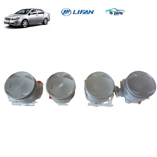 Pistão Do Motor 4 Peças Lifan 620