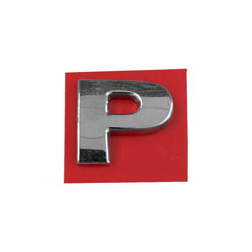 Letra Avulsa do Emblema de Carro Letra P