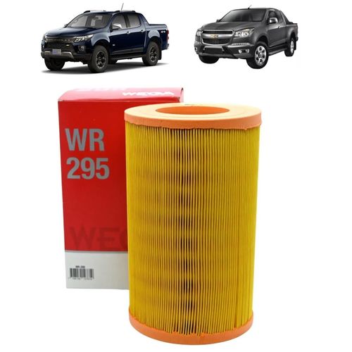FILTRO DO AR DO MOTOR S10 2.4 8V 2012 A 2022 2.8 16V 2012 A 2022 WEGA