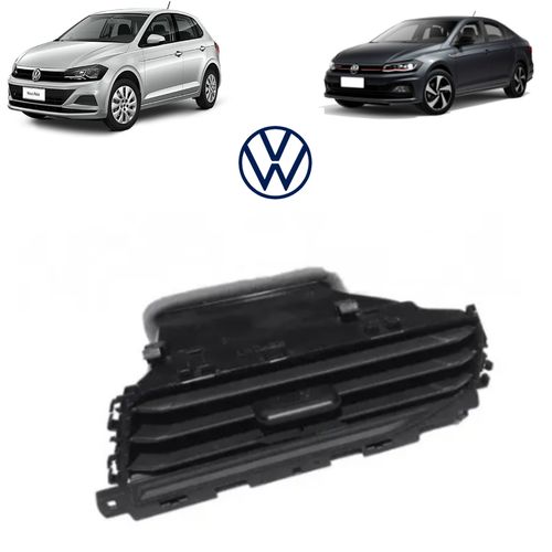 DIFUSOR DE AR DO PAINEL ORIGINAL POLO VIRTUS 2018 A 2022 LADO DIREITO VOLKSWAGEN