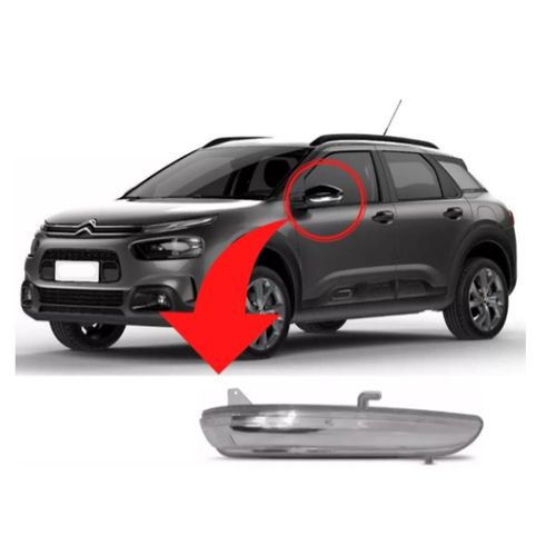LANTERNA PISCA DO RETROVISOR CACTUS 2018 A 2022 LADO ESQUERDO CITROEN