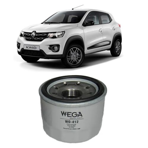 FILTRO DE OLEO MOTOR KWID 1.0 2017 A 2022 WEGA