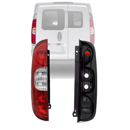 LANTERNA TRASEIRA DOBLO 2009 A 2022 FIORINO 2014 A 2022 LADO ESQUERDO IMPORTADO