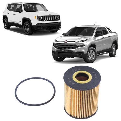 FILTRO DE OLEO MOTOR TORO RENEGADE FLEX 1.8 2016 A 2021 MANUAL E WEGA