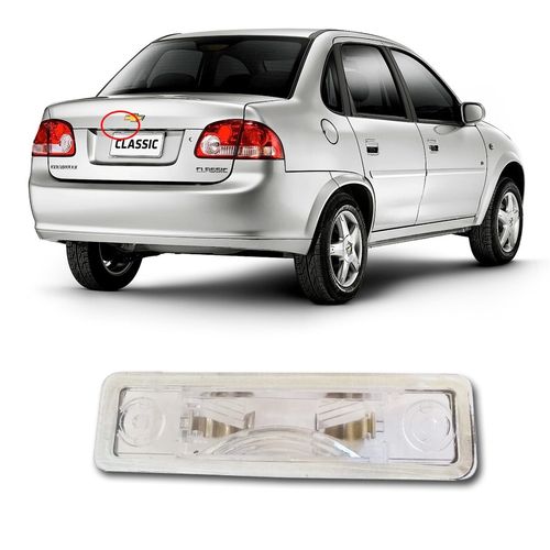 LANTERNA DE PLACA CLASSIC LS 2011 A 2018 DSC