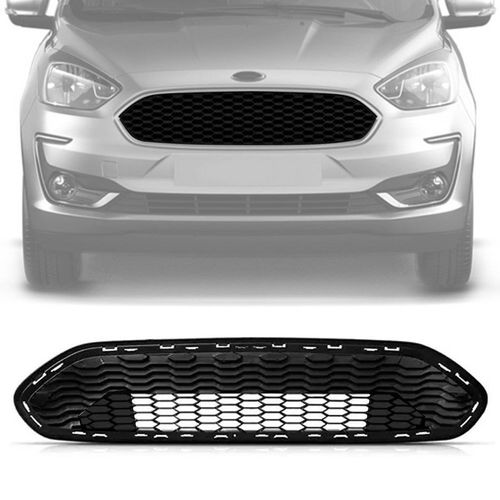 GRADE DO RADIADOR SUPERIOR DO PARACHOQUE ORIGINAL KA HATCH 2019 A 2021 SEM FR FORD