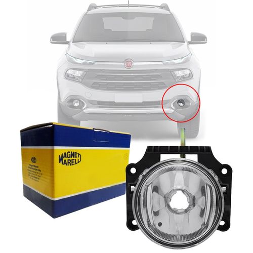 FAROL AUXILIAR DE MILHA ORIGINAL TORO 2017 A 2020 MAGNETI MARELLI