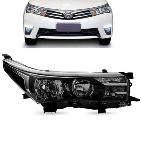 FAROL ORIGINAL COROLLA 2015 A 2017 LADO DIREITO SEM LED ARTEB
