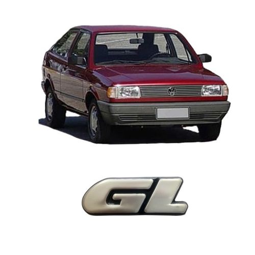 EMBLEMA GL DA TAMPA DO PORTA-MALAS GOL 1991 A 1994 MARÇON