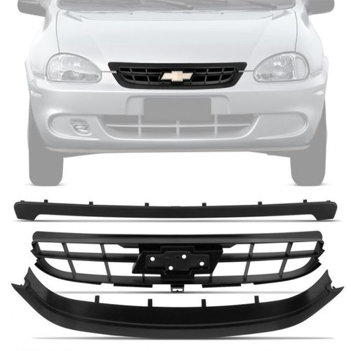 GRADE DO RADIADOR CORSA CLASSIC 2008 A 2010 3 PECAS BLAWER
