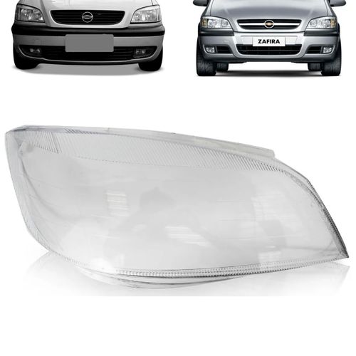 LENTE DO FAROL ZAFIRA 1999 A 2012 LADO DIREITO IMPORTADO