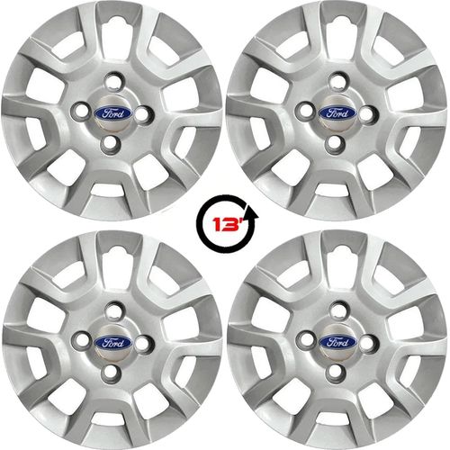 CALOTA FORD KA 2012 A 2014 RODA ARO 13 CUBO BAIXO GRID