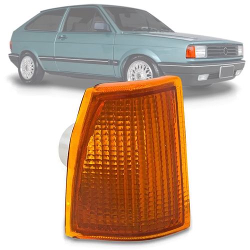LANTERNA DIANTEIRA PISCA GOL PARATI SAVEIRO VOYAGE 1987 A 1990 LADO DIREITO AMBAR IPV