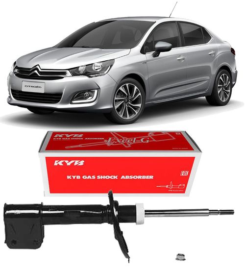 Amortecedor Dianteiro Citroen C4 Lounge 2014 A 2020 Direito