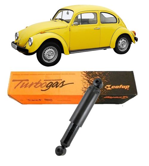 Amortecedor Traseiro Dianteiro Fusca Com Embuch. (Super)